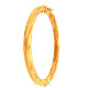 Pre Owned 9ct Hinged Bangle ZU145